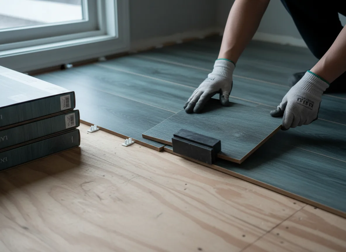 Luxury Vinyl Plank Installation company in Terrytown, NE